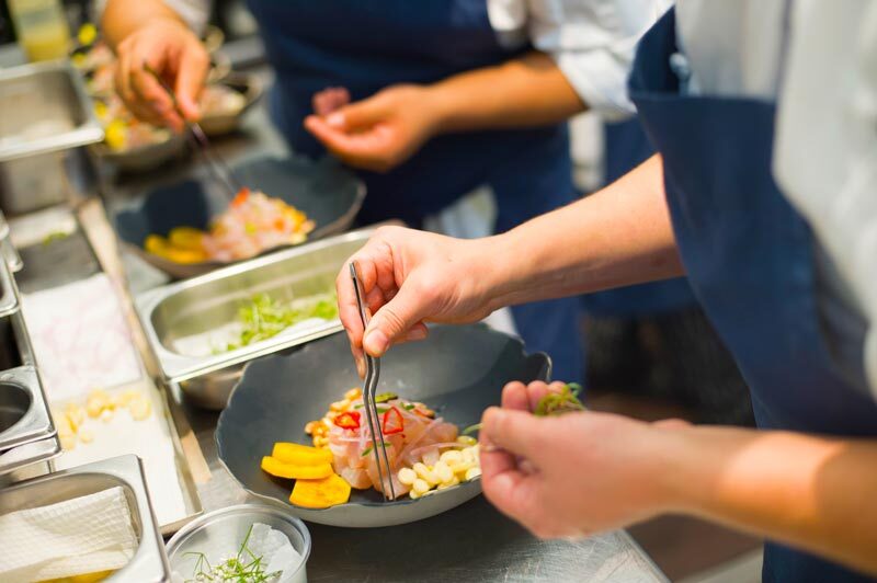 Cocina peruana en Restaurante