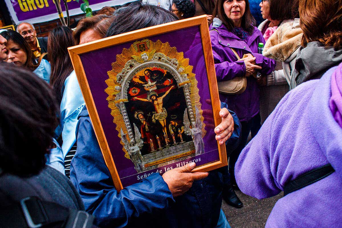 procesión señor de los milagros