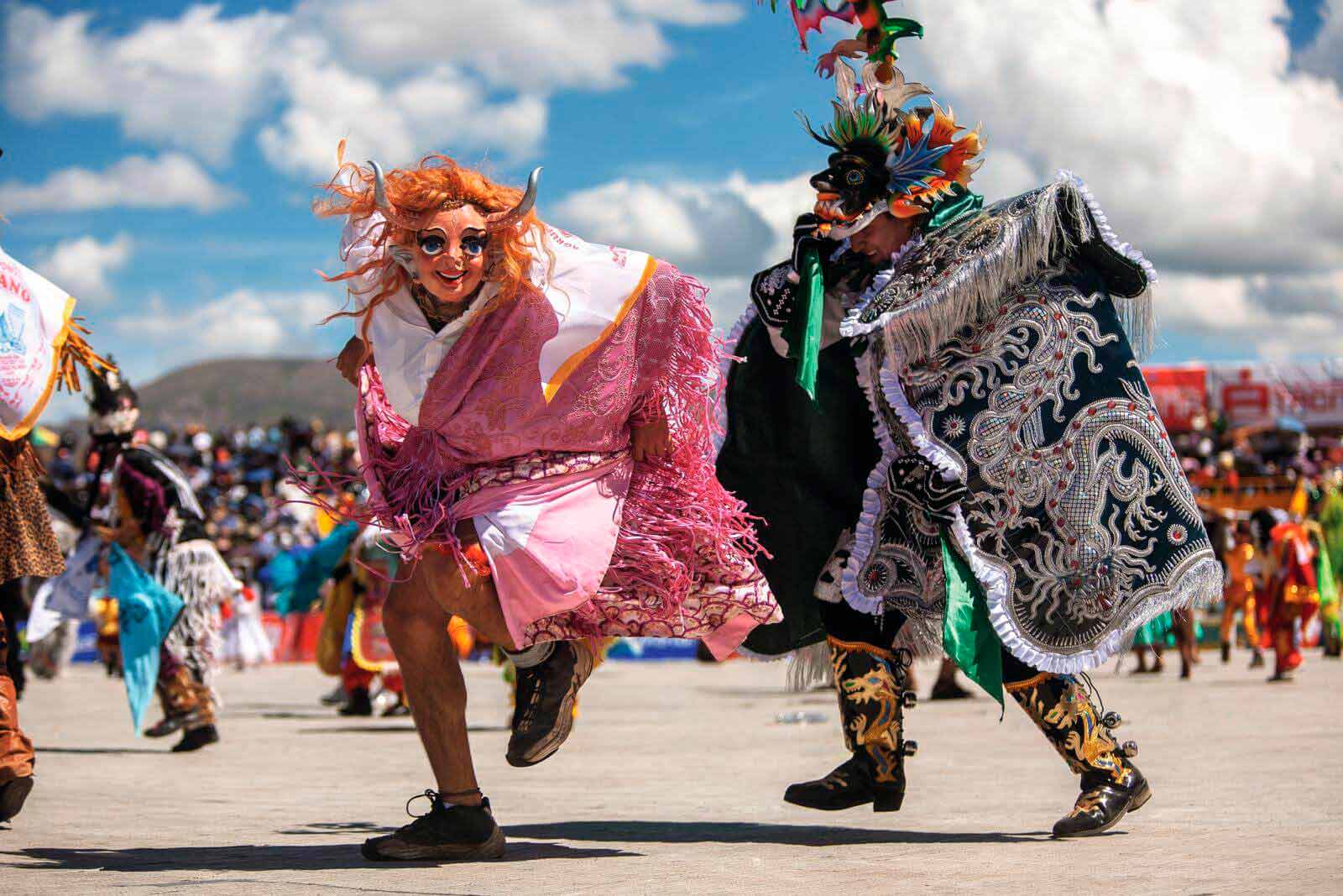 diablada virgen de la calendaria puno