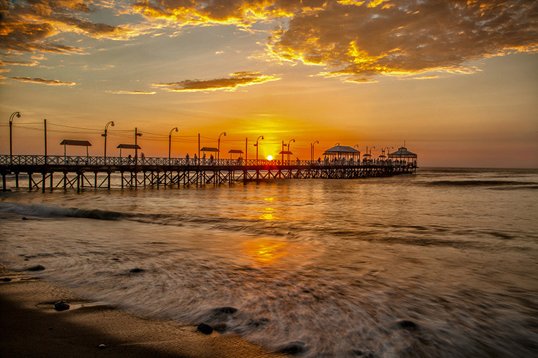 Atardecer en Huanchaco