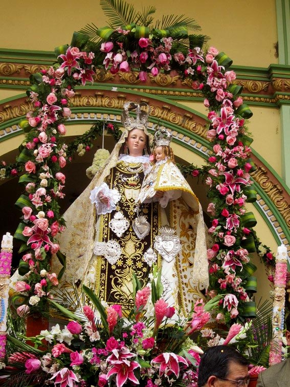 Virgen del Carmen en Huari - Dirección de Patrimonio Inmaterial