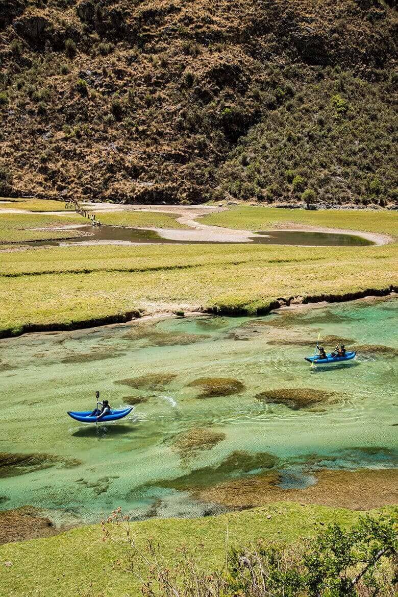 Kayak en Nor Yauyos Cochas