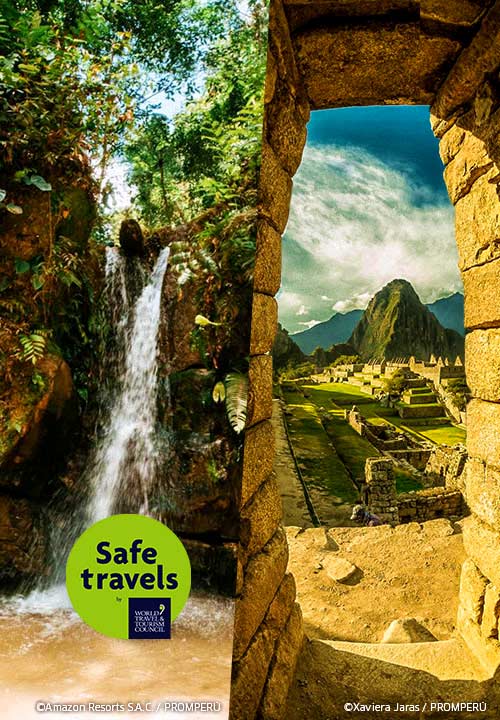 ¡Orgullo nacional! Más sellos Safe Travels para Perú