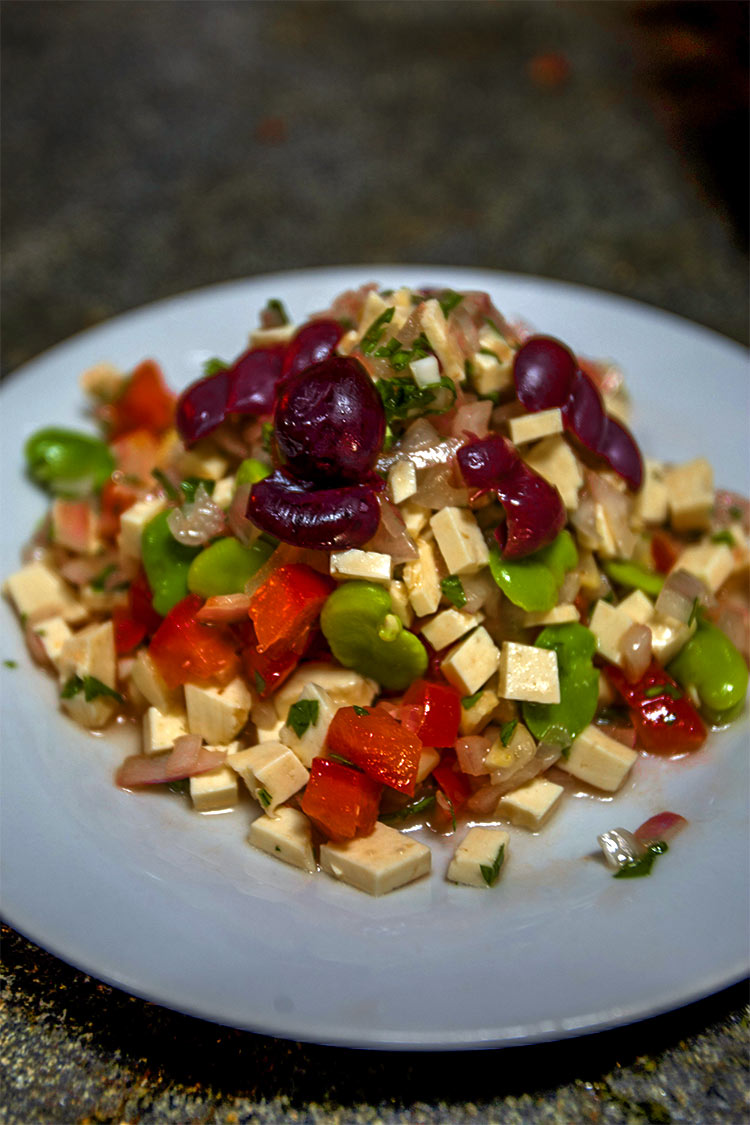 platos con queso