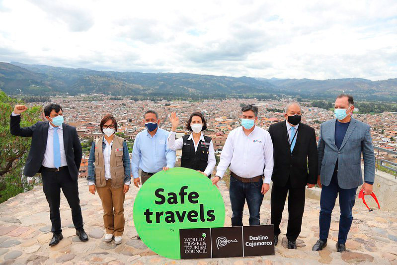 Entrega del Sello Safe Travels en Cajamarca