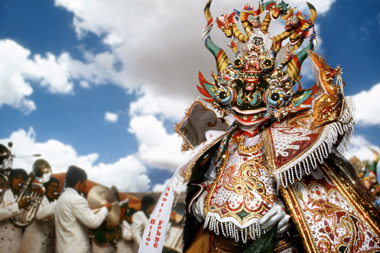 Diablada en la fiesta de la Virgen de la Candelaria