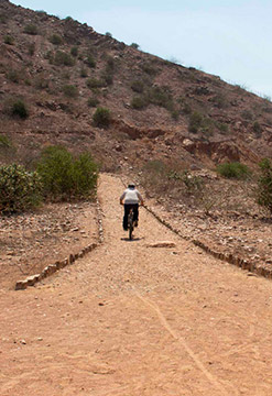 Bosque de Pómac en Bicicleta