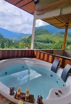 Suite con jacuzzi en la terraza
