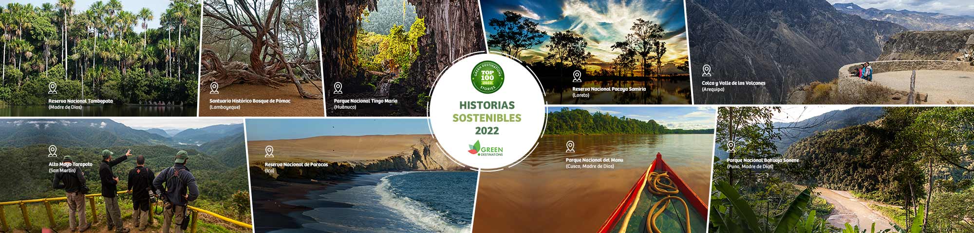Destacan mención de Perú entre 100 destinos turísticos sostenibles 