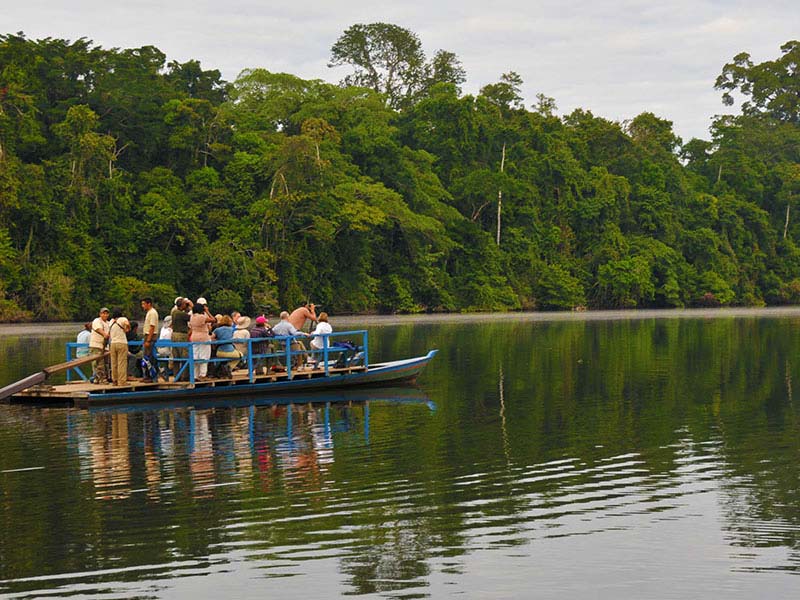 Recorriendo la Reserva Nacional Tambopata